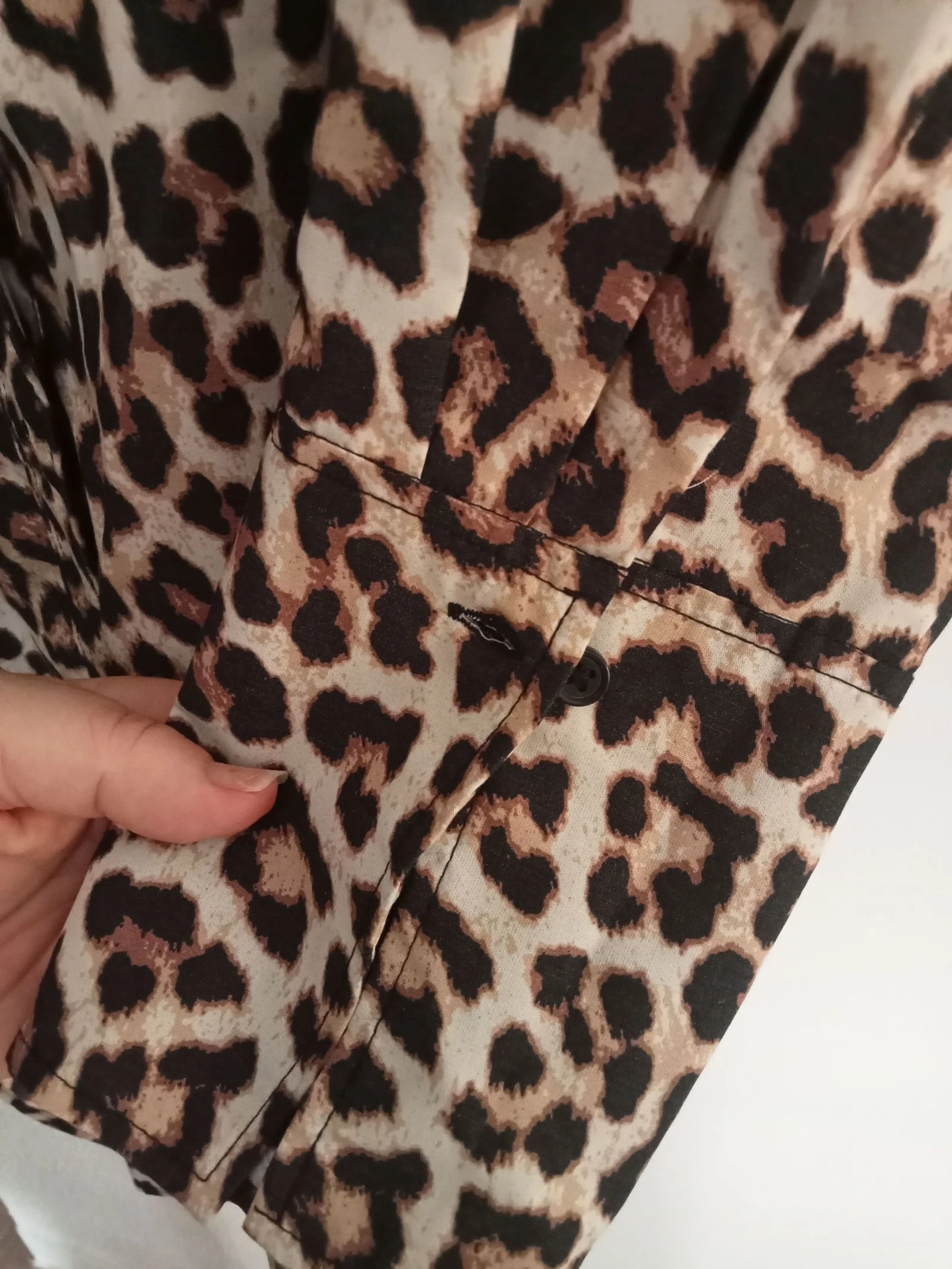 Blusa camisero estampa animal – photo 2
